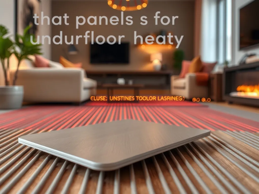 Jakie panele na ogrzewanie podłogowe – co warto wiedzieć?
