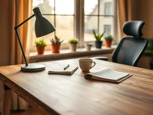 Na jakiej wysokości biurko zapewni komfort pracy?