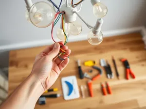 Jak podłączyć żyrandol na 5 żarówek? Krok po kroku do sukcesu