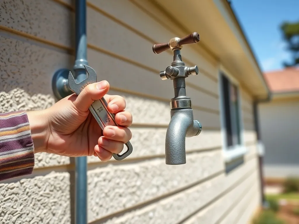 Kran na zewnątrz domu – jak zrobić i zamontować?