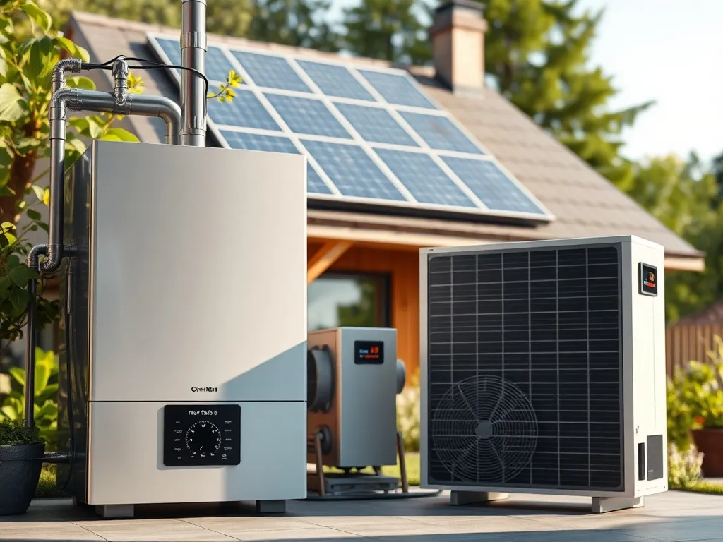 Układy hybrydowe: Kocioł gazowy i pompa ciepła – jak połączyć te dwa systemy w jeden efektywny układ?